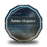 Anime elegance GO SMS icône