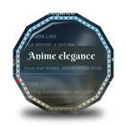 Anime elegance GO SMS icône