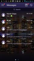 Big City - GO SMS Pro Theme captura de pantalla 3