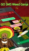Weed Rasta - GO SMS Pro Theme poster