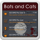 ikon Bats and Cats for GO SMS