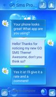 Flower GO SMS capture d'écran 3