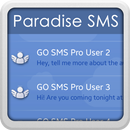 Paradise for GO SMS APK