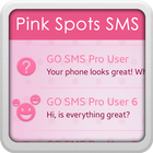 ikon Pink Spots for GO SMS