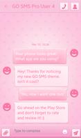 Pink Spots for GO SMS 截圖 2