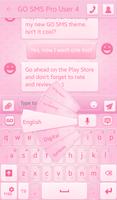 Pink Spots for GO SMS screenshot 3