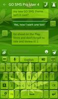 GO SMS Pro Weed capture d'écran 1