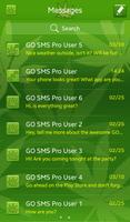 GO SMS Pro Weed capture d'écran 2