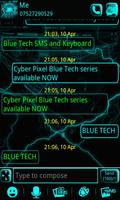 Blue Tech GO SMS Pro plakat