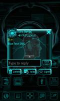 Blue Tech GO SMS Pro captura de pantalla 2