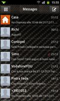 GO SMS Pro Carbon Fiber Theme পোস্টার