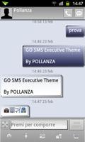 GO SMS Executive Theme পোস্টার