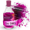 APK Neon purple S.M.S. Theme