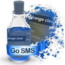 Orange cloud S.M.S. Theme APK