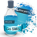 Blue party S.M.S. Theme APK