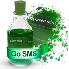 Green mint S.M.S. Theme icône