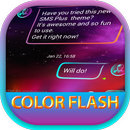 Color Flash SMS theme APK