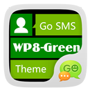 GO SMS Pro WP8 Green ThemeEX APK