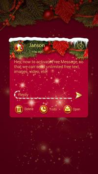 GO SMS CHRISTMAS GIFT THEME screenshot 3