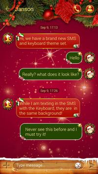 GO SMS CHRISTMAS GIFT THEME screenshot 2