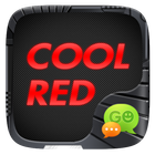 GO SMS PRO COOL RED THEME icône