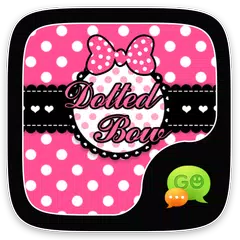 GO SMS PRO DOTTED BOW THEME APK download