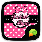 GO SMS PRO DOTTED BOW THEME simgesi