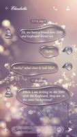 GO SMS DROPS THEME captura de pantalla 2
