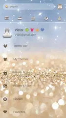 GO SMS GOLD & SILVER THEME APK 下載