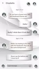 GO SMS PRO PALE THEME APK download