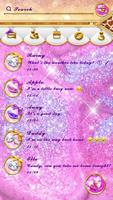 GO SMS PRO PINK BLING THEME Screenshot 1