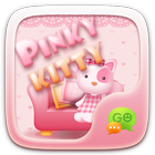 GO SMS PRO PINK KITTY THEME icône