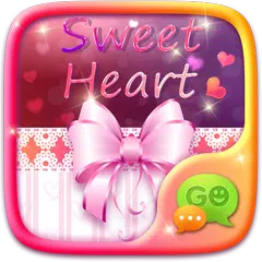 Скачать GO SMS PRO SWEET HEART THEME APK