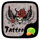 GO SMS PRO TATTOO THEME أيقونة