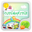 GO SMS Pro CuteMonster ThemeEX