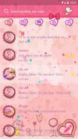 GO SMS CUTE CAT THEME Ekran Görüntüsü 1