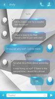 GO SMS PRO CLOUD THEME screenshot 1