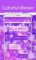 Poster GO SMS COLORFUL WINTER THEME