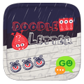 GO SMS DOODLE LETTER THEME