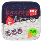 GO SMS DOODLE LETTER THEME আইকন