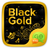 APK GO SMS BLACK GOLD THEME