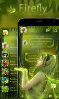 GO SMS PRO FIREFLY THEME Affiche
