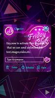 برنامه‌نما GO SMS FRIDAY CLUB THEME عکس از صفحه