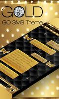 GO SMS PRO GOLD THEME Affiche