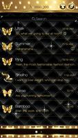 برنامه‌نما GO SMS PRO GOLD THEME عکس از صفحه