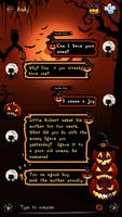 برنامه‌نما GO SMS PRO HALLOWEEN THEME عکس از صفحه