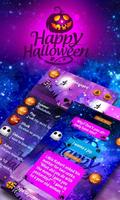 GO SMS HAPPY HALLOWEEN THEME постер