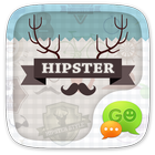 GO SMS PRO HIPSTER THEME آئیکن