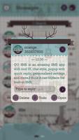 GO SMS PRO HIPSTER THEME स्क्रीनशॉट 3