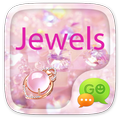 GO SMS JEWELS THEME